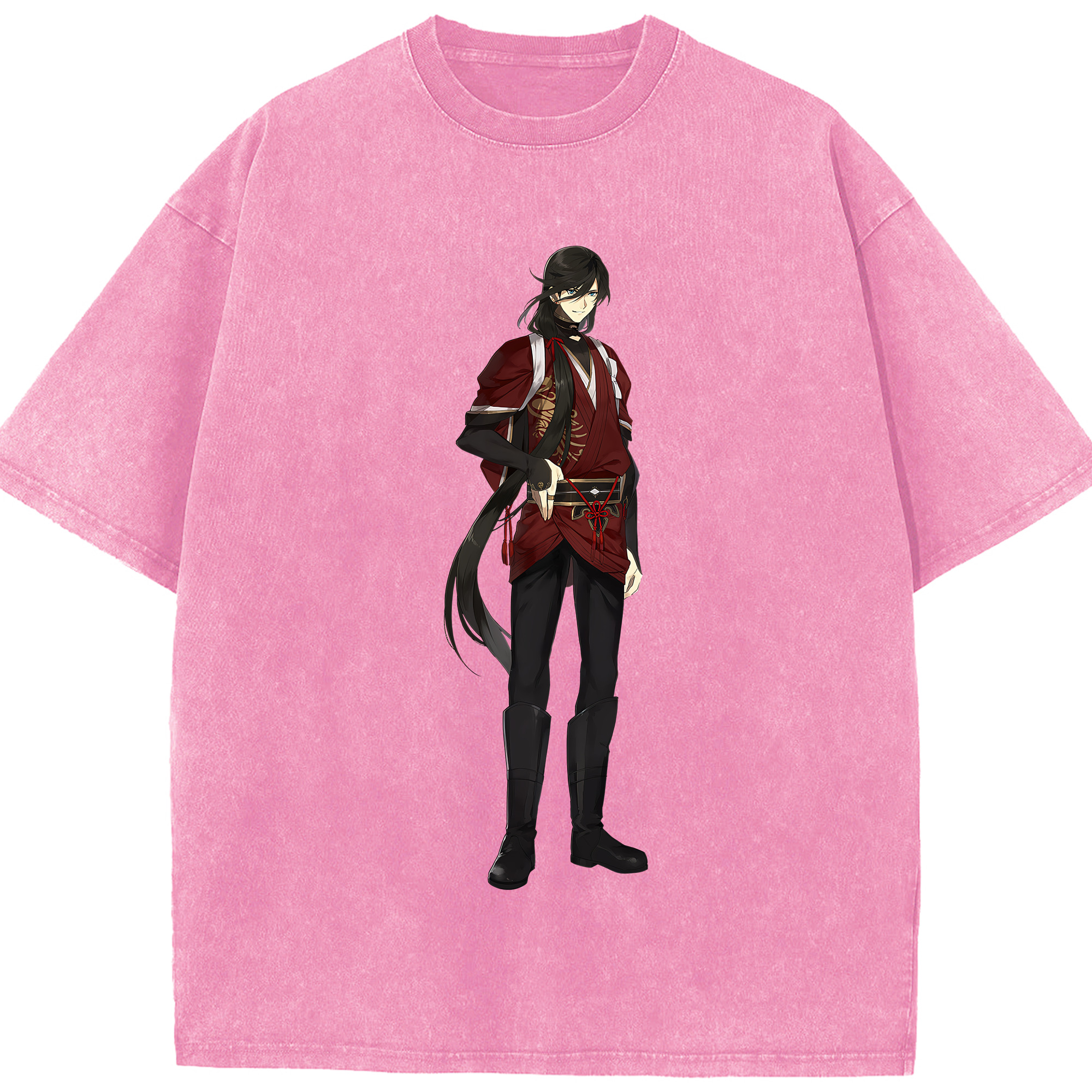 （画像用） 刀剣乱舞 Touken Ranbu 綿100% ヴィンテージ風 半袖Tシャツ（フロントプリント）